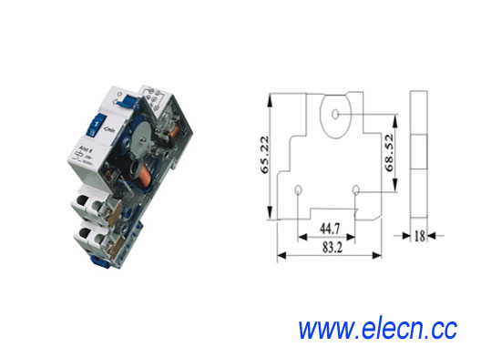 7.0minutes time range AC 220V ALST8 type mechanical timer Switch