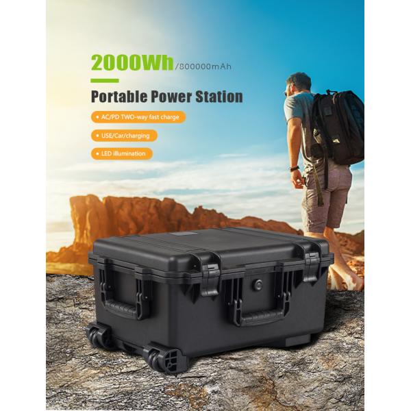Portable 2KW Off Grid Solar Power System for outdoor construction