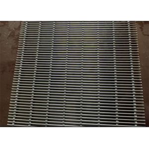 Architectural Cable Rod Woven Mesh Customized Decorative Wire Cloth For Dining