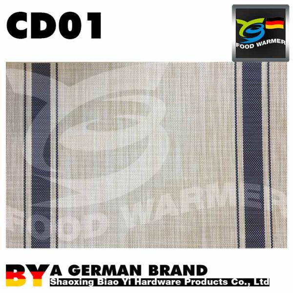 Creative Heat Resistant Placemats Free Bending Cutting Tear Resistant Waterproof