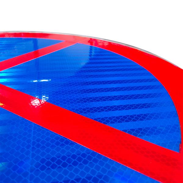 2mm Hexagon Reflective Traffic Signs Road Safety Mandatory Sign