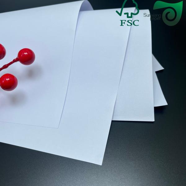 FSC Certified 80gsm 90gsm Super White Offset Paper Sheets Excellent Printing Performance
