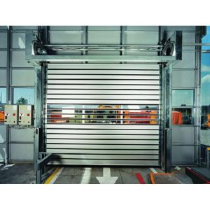 China 300.000kg Gross Weight Aluminum Alloy Roller Shutter Door with IP55 Protection and -35 to 65°C Working Temperature on sale