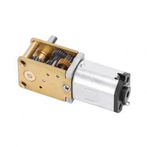 Quality 3V - 6V Horizontal Right Angle DC Worm Gear Motor Short Shaft Low Speed High Torque wholesale