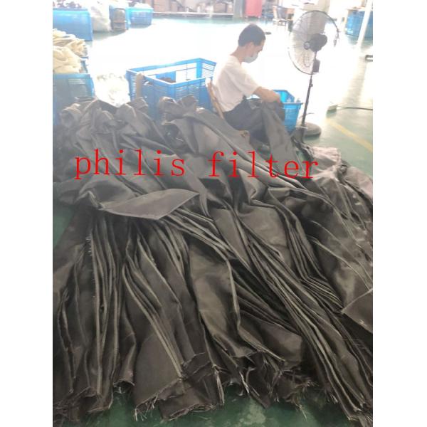 Weave PTFE Filter Cloth , Silicon Coated Woven Fiberglass Filter Fabric