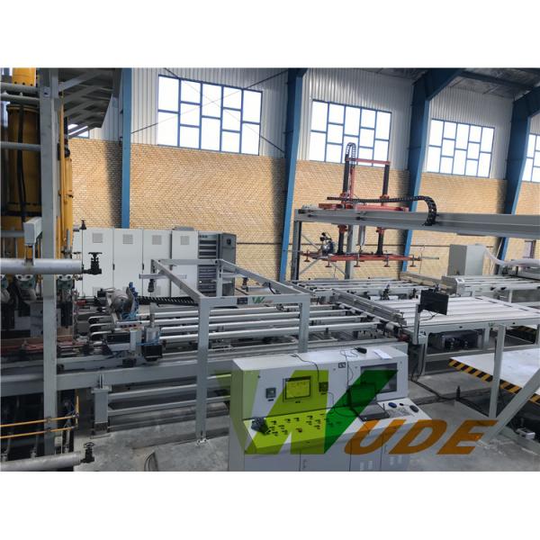 Double Side Synchronous Laminating Line / Short Cycle Lamination Press Machine