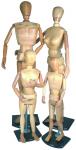 Human Body Artist Wooden Manikin Artist Mannequin Figure Natural Colour