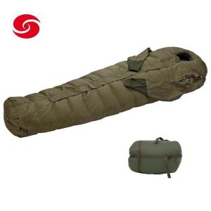 Quality Polyester Hollow Military Sleeping Bag Hiking Waterproof 3 Season Army wholesale