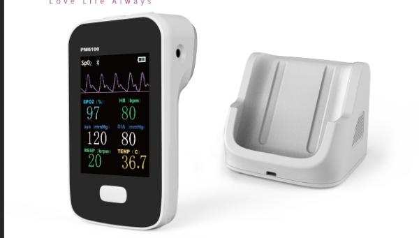 Cheap Medical Bluetooth Handheld Patient Continuous monitoring system Multiparameter Patient Monitor CE for sale