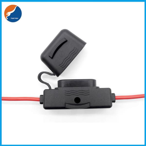 TR-505 12-24V Volt Waterproof 8 10 AWG Inline Wire Leads Gauge Car Auto ATM MAXI Blade Fuse Holder