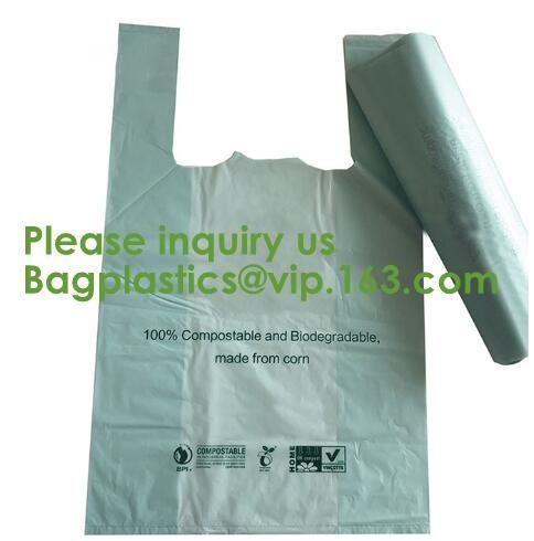 Cheap 100% Biodegradable Plastic Trash Bag Compostable Garbage Bag 100% Biodegradable and Compostable Plastic Garbage Bag dog for sale