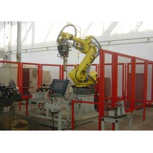 Quality PLC Control Robotic Palletizing System Loader For Beverage Industry wholesale