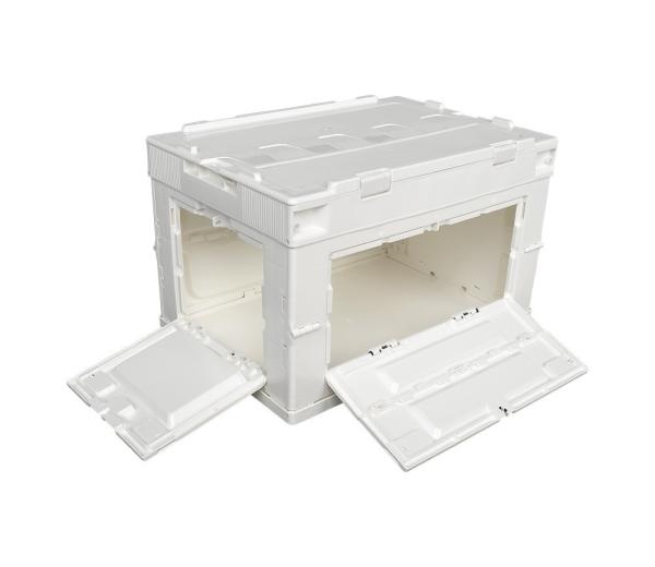 Cheap Durable and Versatile 70L Plastic Crates in White Color for Various Applications for sale