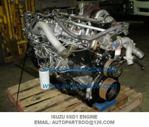 Quality Isuzu 6SD1 Engine Assy Used Japanese Engine 6WG1 6HK1 6HK1T 6RB1 6SD1 6BG1 6BG1T 6BD1  Diesel Engine wholesale