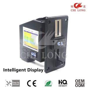 Quality Plastic Black Panel Multi Coin Selector With Cpu Program Control Cl-168d wholesale