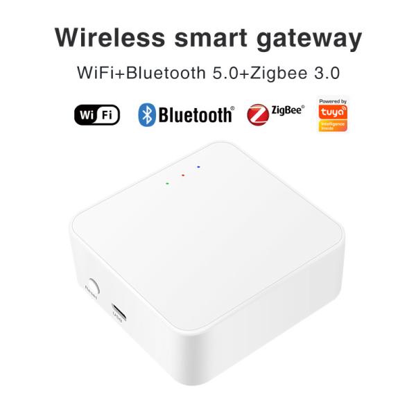 Cheap Wholesale Smart Wifi Zigbee Wireless Gateway Tuya Hub iot Smart Home Automation Security Alexa Zigbee Control GR-H5TZ for sale