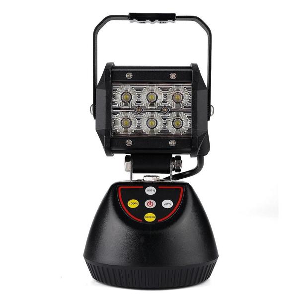 Outdoor Portable Magnetic Work Light 18W Rechargeable Camping Light