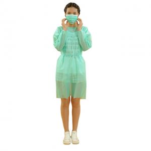 China Non Woven Disposable Medical Gowns With 18-40g/M2 Weight Free Samples on sale