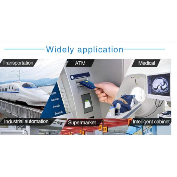 Industrial J1900 I5 I7 Processor Touch Screen Embedded Panel PC 23inch All In One