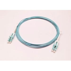 Quality OM3 3M Multimode Fiber Optic Cable , Multimode Optical Cable With Push Pull Tab wholesale