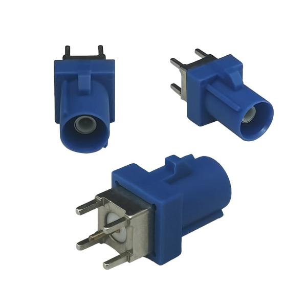Cheap FAKRA PCB Connector C-Code For Remote Controlled Parking/Heating for sale