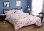 330TC 60S Flower Pattern And Washed Cotton Bedding Sets Quilt / Pillowcase /
