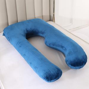 China 100% Polyester Fiber U Shaped Body Pillow For Pregnant Woman on sale
