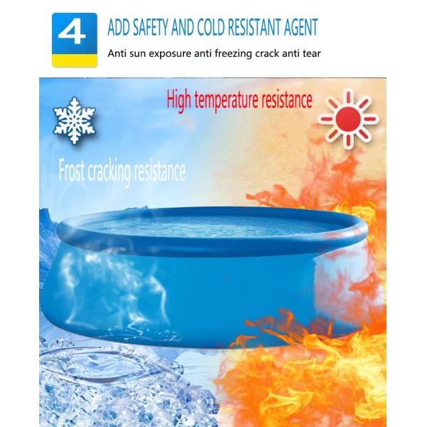 Household Large Inflatable Swimming Pool 500L PVC Large Paddling Pools