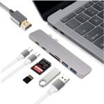 USB 3.1 Type C Hub Dual type-C USB-C HUBs Card Reader Special for Apple Macbook