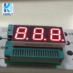 Quality 0.8inch 7 Segment 3 Digit Led Display Module For Car USB MP3 Player wholesale