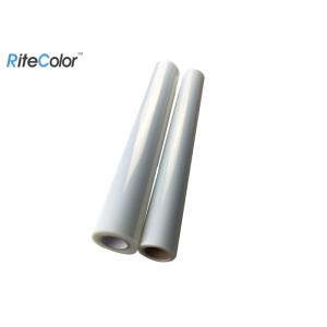 China Screen Printing Milky Translucent Polyester Film Roll Aqueous Ink on sale