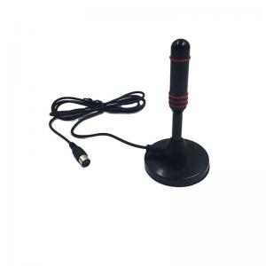 China VHF UHF Digital Free TV Channels Antenna with ≤1.8 V.S.W.R and Magnetic Base Mounting on sale