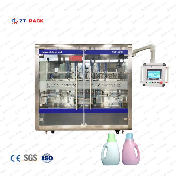 Low Price 3600BPH Laundry Detergent Liquid Soap Dispenser Filling Pump Filler Machine Automatic