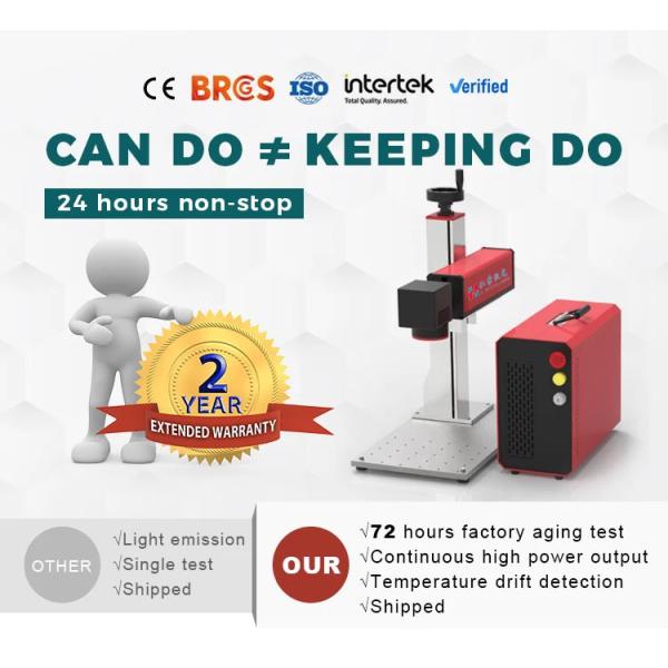 Bench-Top Fiber Laser Marking Machine for Mini Portable Laser Marker Ultraviolet Metal Glass Trophy Engraving and Coding
