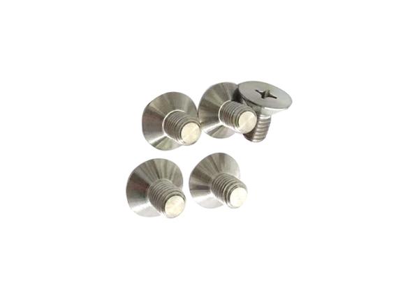 Customized Titanium Countersunk Flat Head Screw for CNC Machine Screwing M1.6