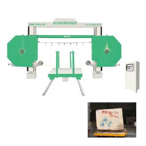 China 15kilo Watt Plc Marble Block Cutting Machine Block Deviding Machine For Granite on sale