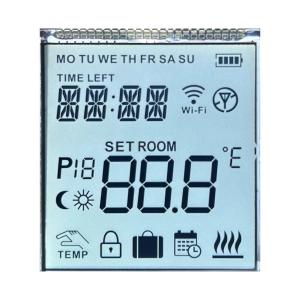 Quality 4.2 V Positive HTN 12 O' CLOCK Transflective Temperature Control Segment Code Screen wholesale