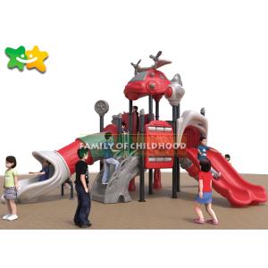 Quality Funny Plastic Spiral Slide , Plastic Play Slides For Toddlers CAD Instruction Installation wholesale
