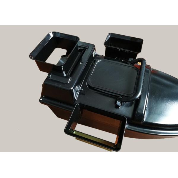 Black shuttle bait boat Style rc model / remote control fishing boat