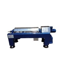 Continuous Horizontal Decanter Screw Sedimentation Liquid Solid Separation