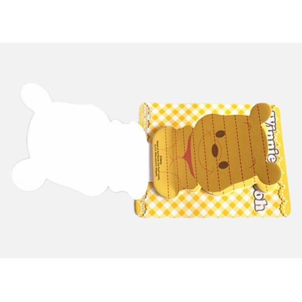 Printable Sticky Notes Winnie Bear Shape Cool Post It Notes Custom Sticky Notes CMYK Printable