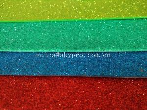 Quality 2mm Colorful Glitter EVA Foam Sheet for Kids Craft with Any Sizes Ethylene Vinyl Acetate Sheet wholesale