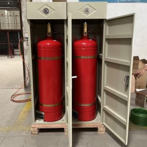 China 100L FM200 Cabinet Extinguisher W/ 2 Nozzles Swift Effective Fire Suppression Fire Extinguishing Agent on sale