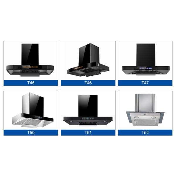 Touch Switch Kitchen Electric Modern Stylish Extractor T Shape Cooker Hood Range Hoods