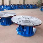 Rotary Turning Floor 10tons Welding Turntable Horizontal