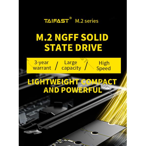 80*22MM M2 Sata 256gb NGFF SSD Silicon Motion ROHS FCC