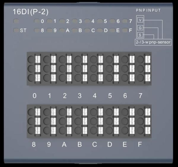 PLC Communication Module Input Output Module Integrated I/O 16DI P-2 Customizati