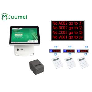 Quality Manual Queue Management System Steel Cabinet With Touch Screen wholesale