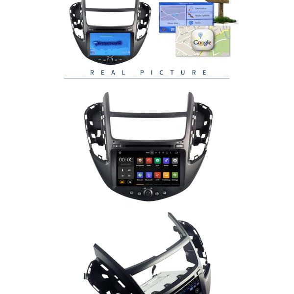 Android 7.1 Chevrolet Car DVD Player With Steering Wheel Control BT RDS