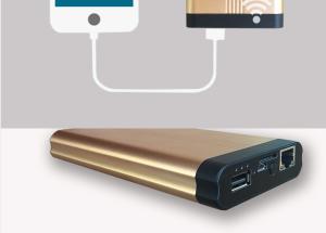 China Power Bank With Dual USB Ports wireless192.168.1.1 wifi router with voip module on sale